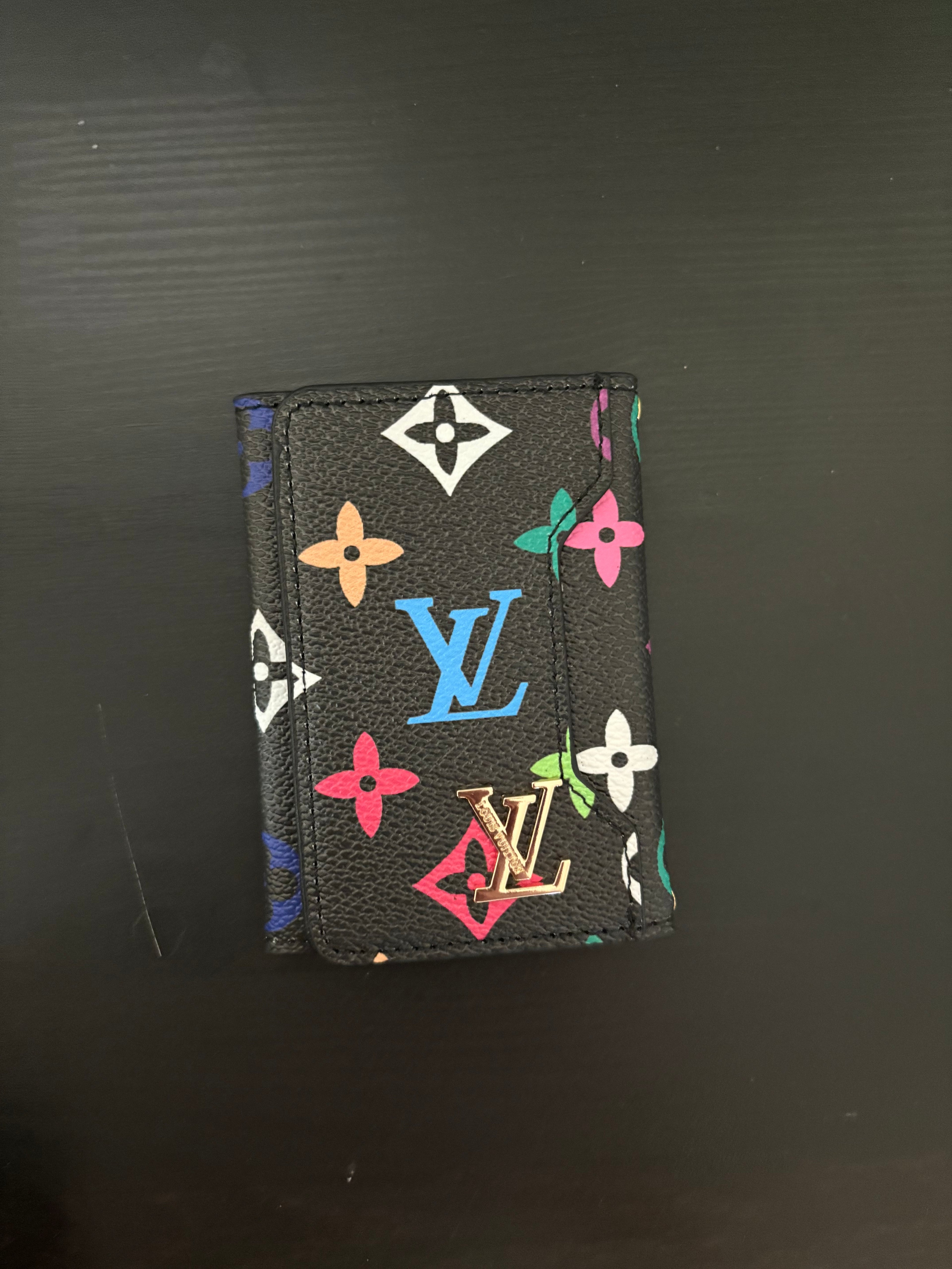 LV Monogram Multicolor Trifold Wallet
